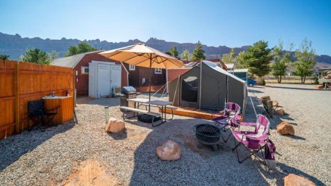 Funstays Glamping Setup Tent In Rv Park #4 Ok-T4 Moab Zewnętrze zdjęcie